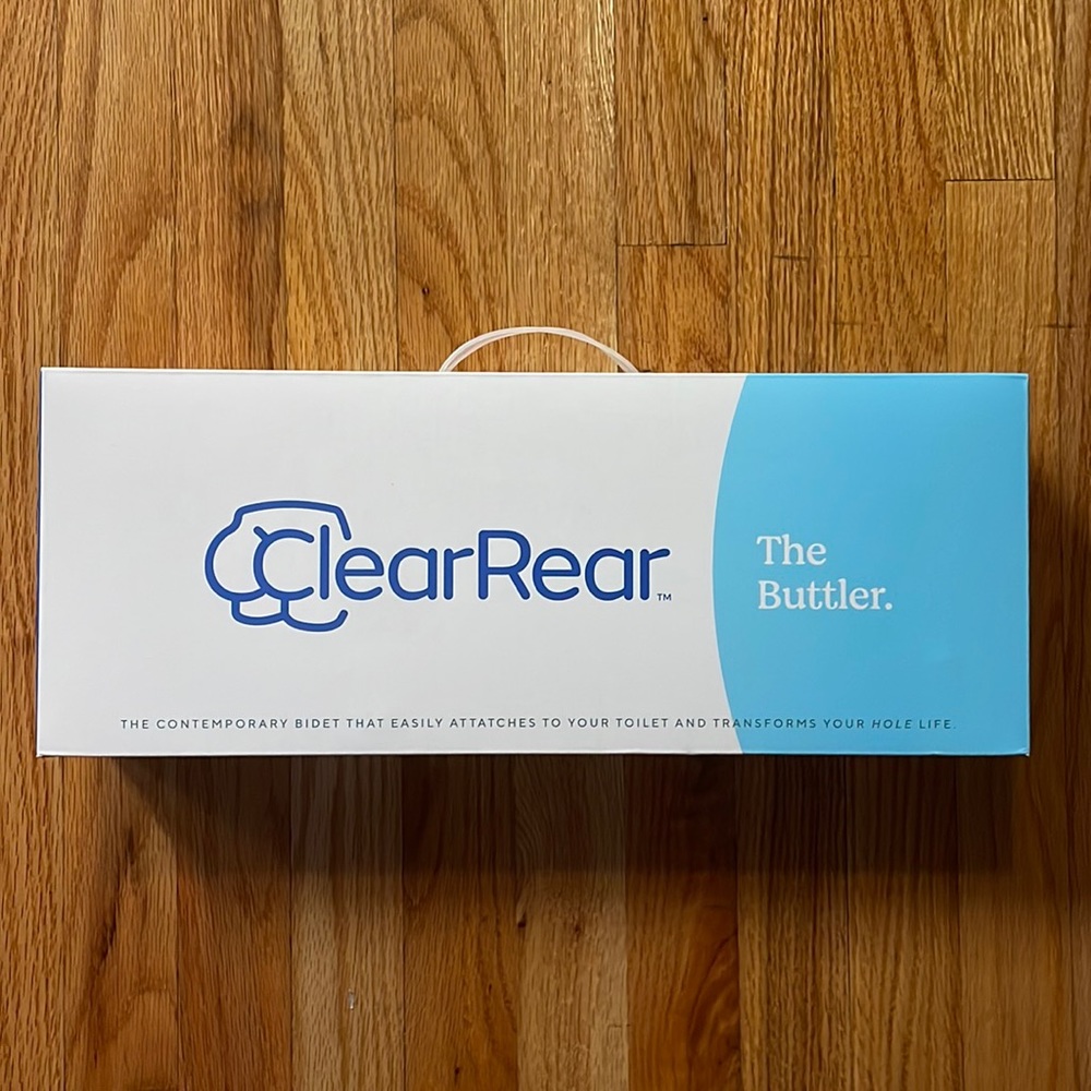 ClearRear The Buttler Bidet Toilet Attachment (NEW, IN PACKAGING)